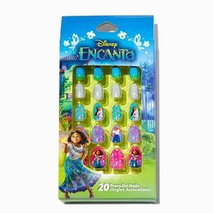 Claire's Disney Encanto Stiletto Press on Faux Nail Set - 20 Pack Nails